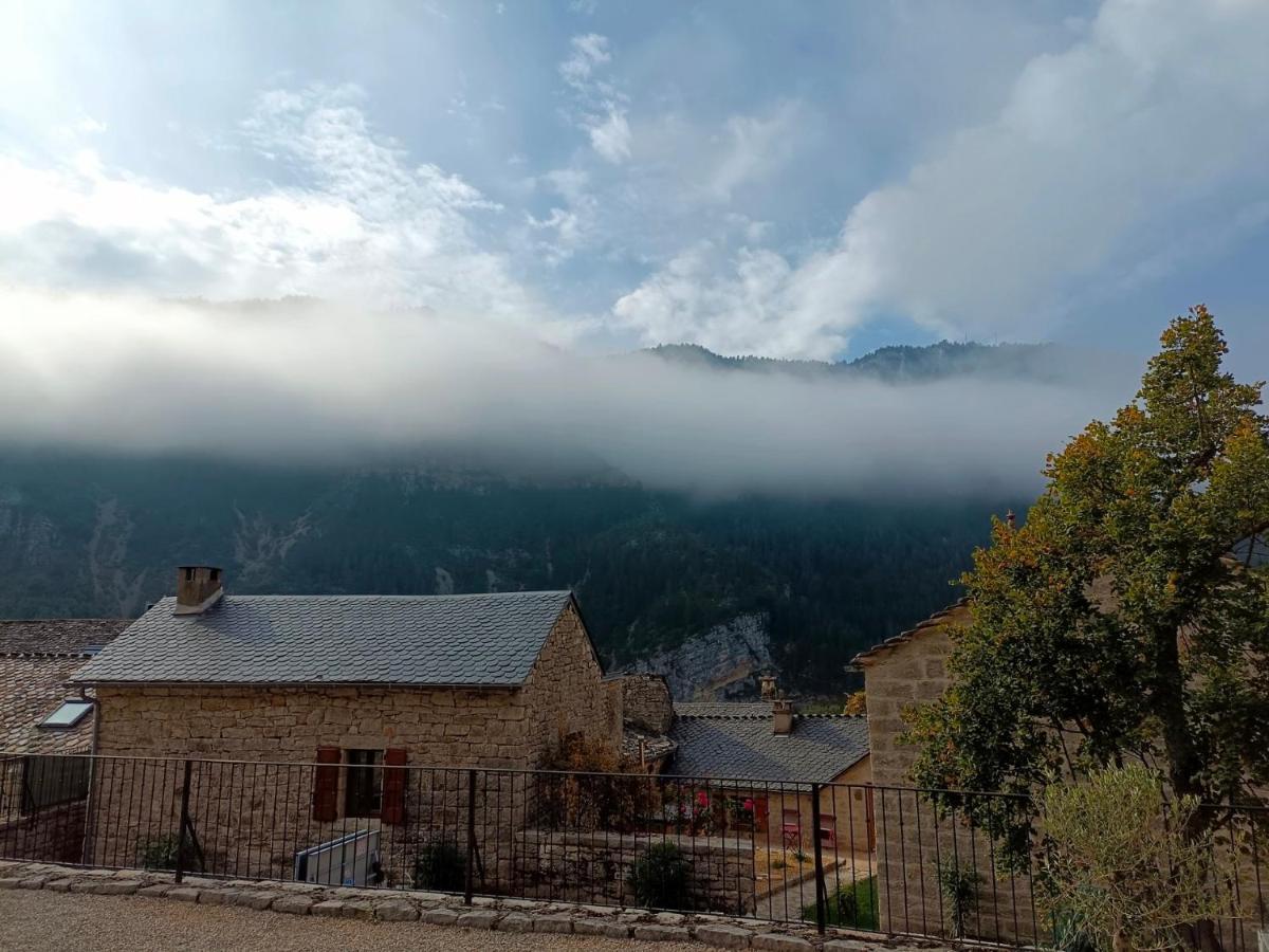Bed and Breakfast La Voutee 5 Epis Avec Bain Finlandais Prive Au Manoir Du Charme Gorges Du Tarn Quezac  Екстер'єр фото